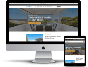 Holiday House Website Design