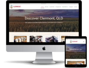 Clermont Community Business Group Website Design
