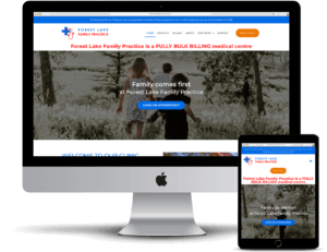 Forest Lake Family Practice Website Design