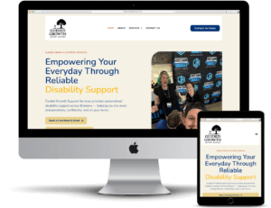 Guided Growth Support Services Website Design