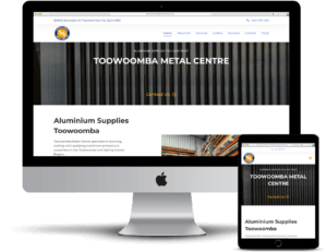 Toowoomba Metal Centre Website Design