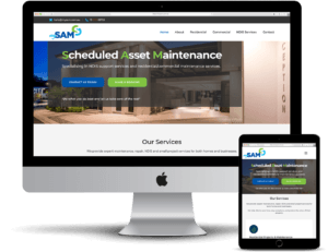 mySAM Website Design
